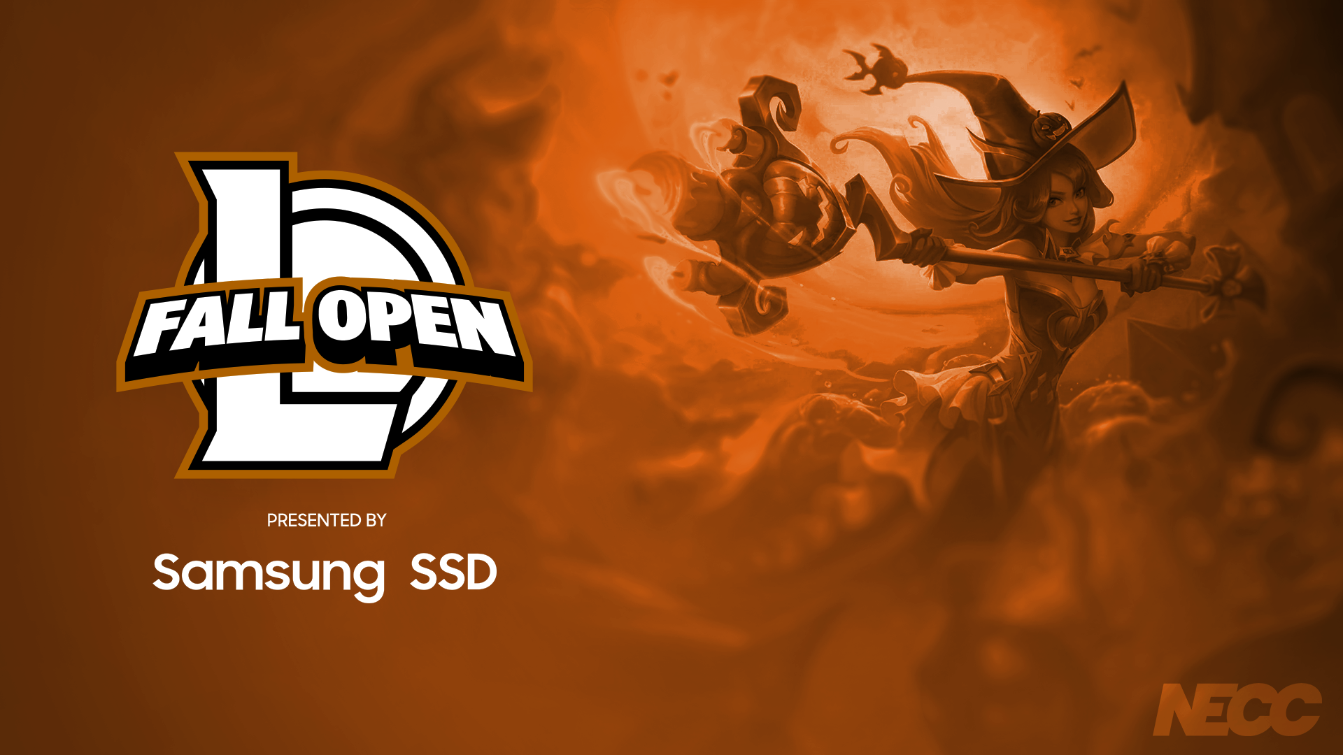 NECC Announces Samsung SSD Fall Open League of Legends Series of Tournaments