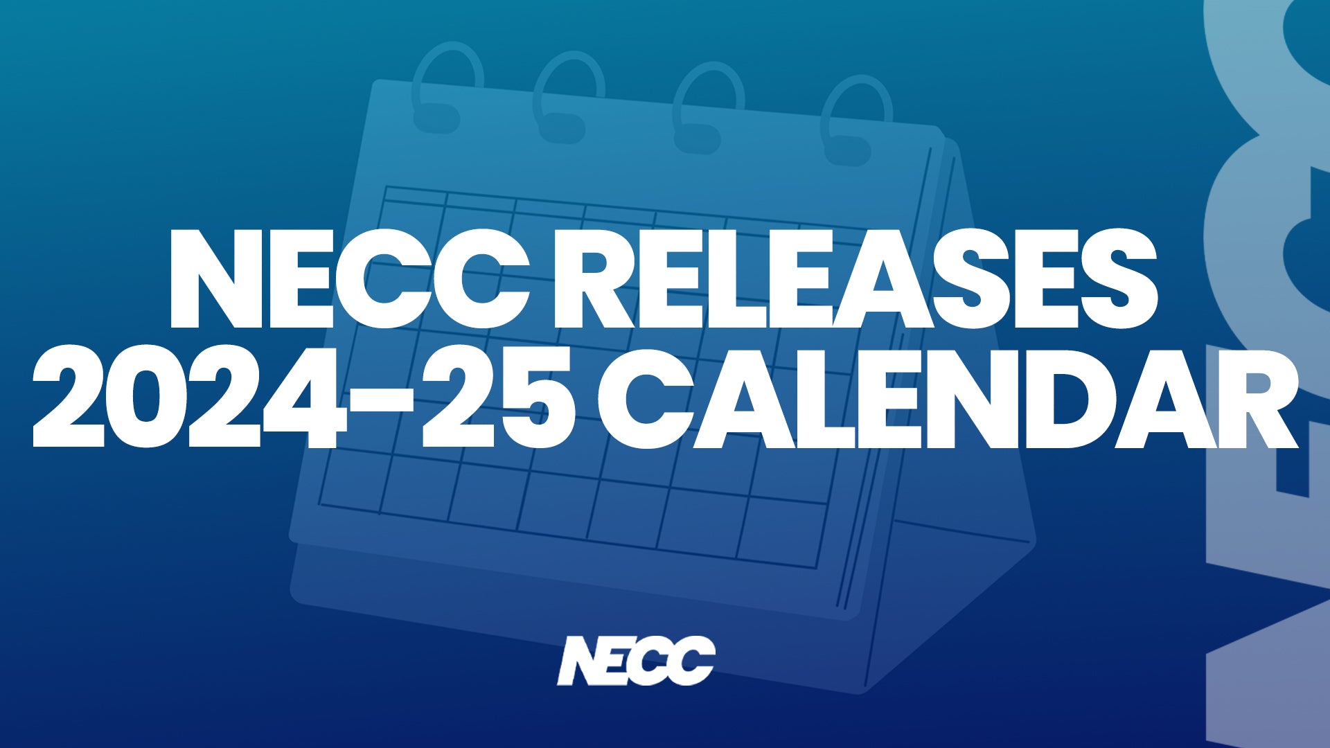 NECC Shares Schedule Information for 2024-25 Academic Year