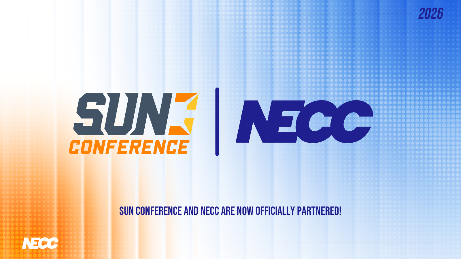 NECC Partners with Sun Conference to Support Conference's Esports Sponsorship