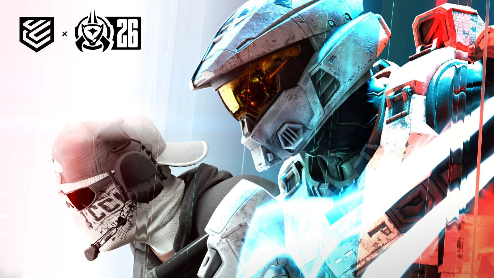 Graphic featuring college halo and college call of duty