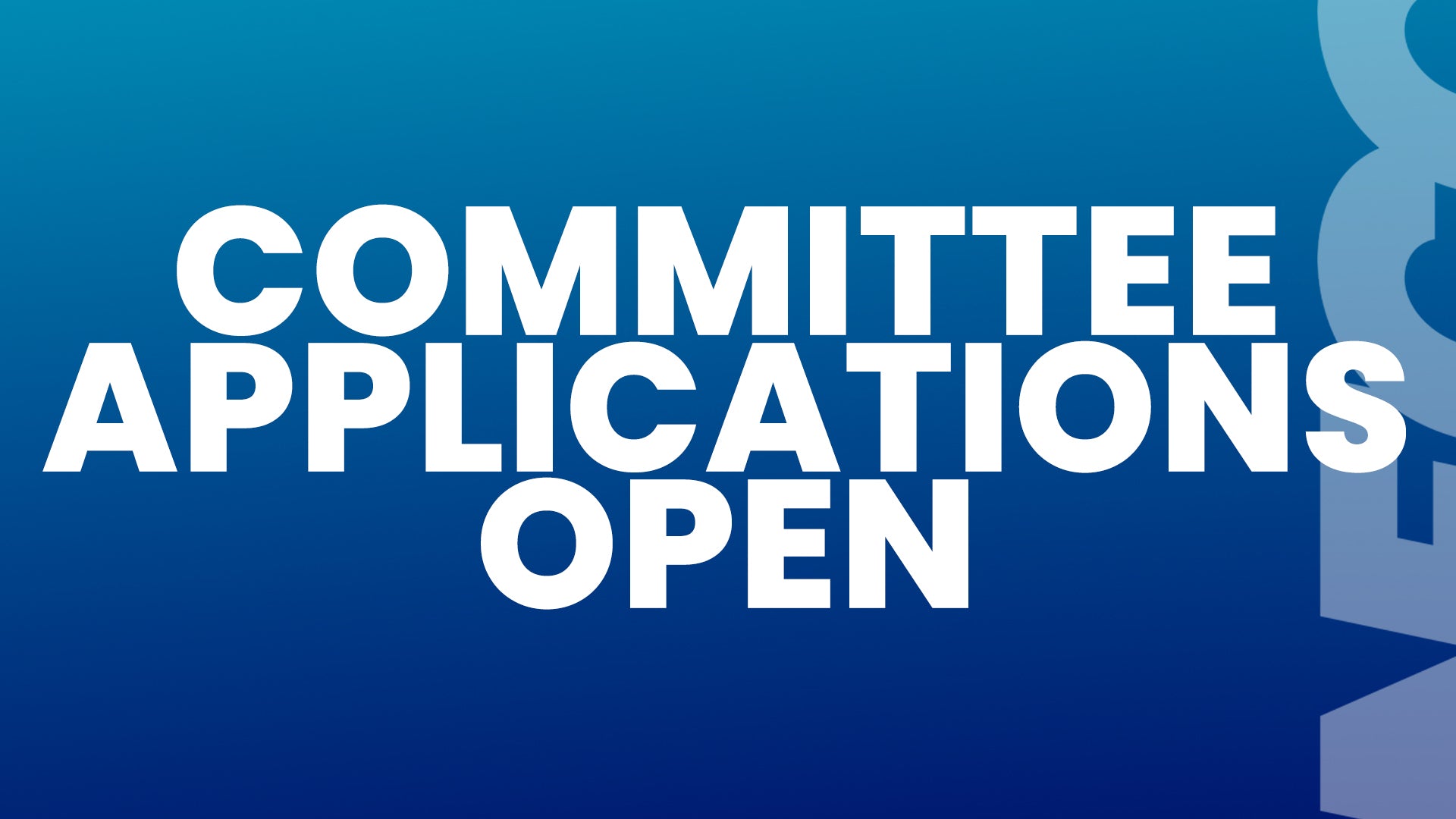 NECC Seeking Applicants for Committee Positions