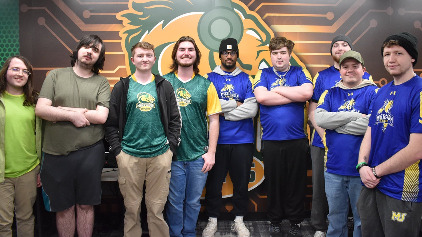 Marywood University and Misericoridia University Super Smash Teams
