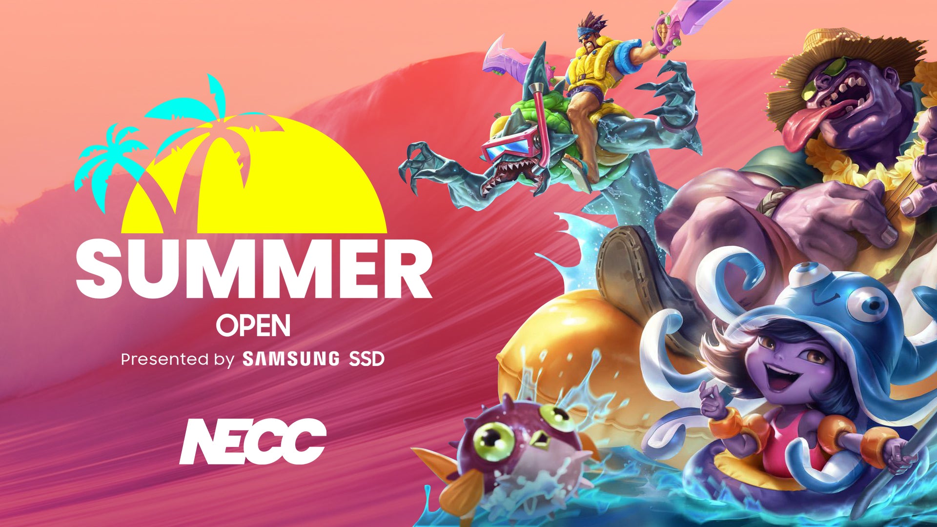 NECC Announces Summer Open League of Legends Tournament Presented by Samsung SSD