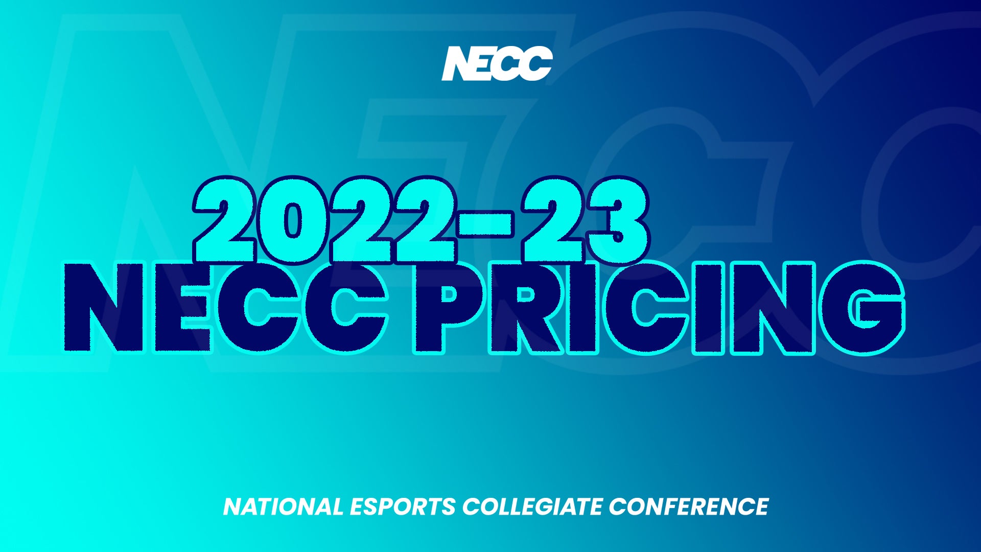 NECC Announces Pricing Structure for Upcoming Academic Year