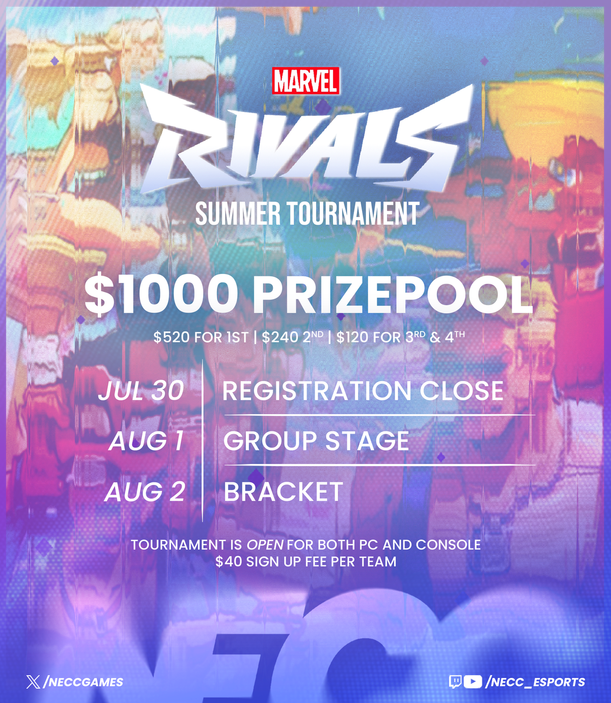 Marvel Rivals Summer 26 Tournament
