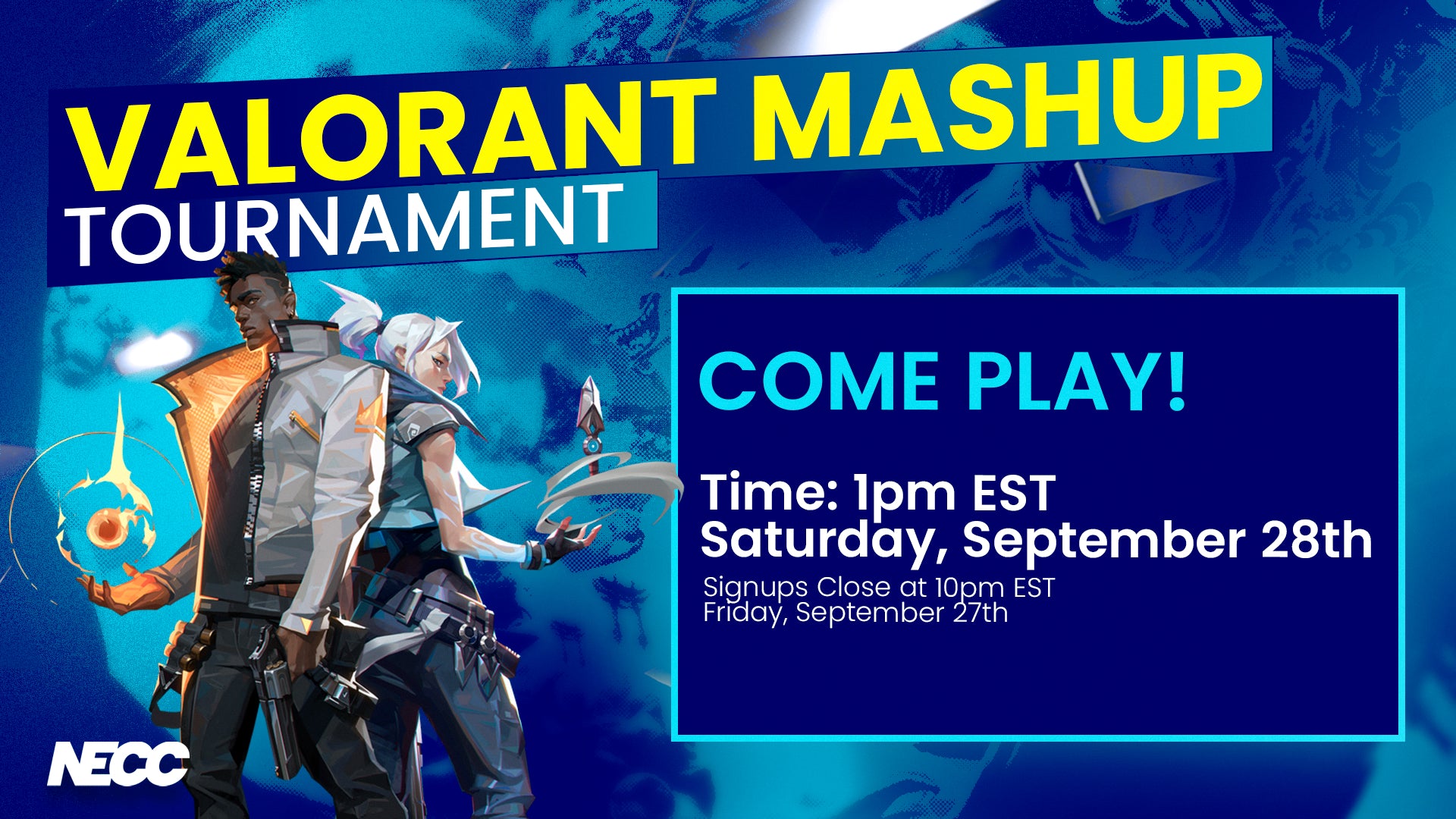 NECC Valorant Mashup Tournament National Esports Collegiate Conferences