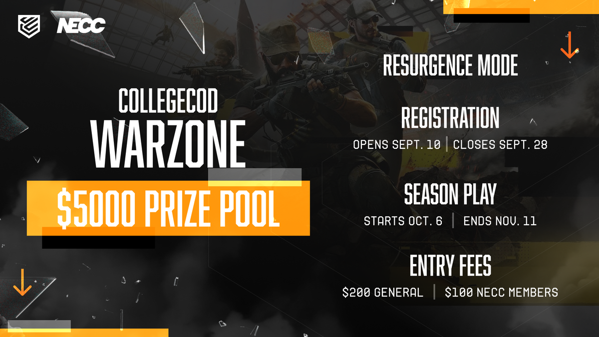College CoD Warzone Event (Non-Member Pass) - National Esports ...