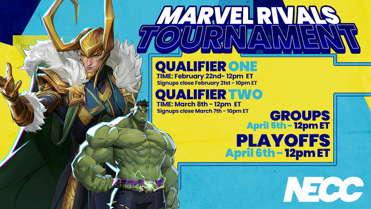 Marvel Rivals Competition Marvel Rivals Tournament - National Esports Collegiate Conferences